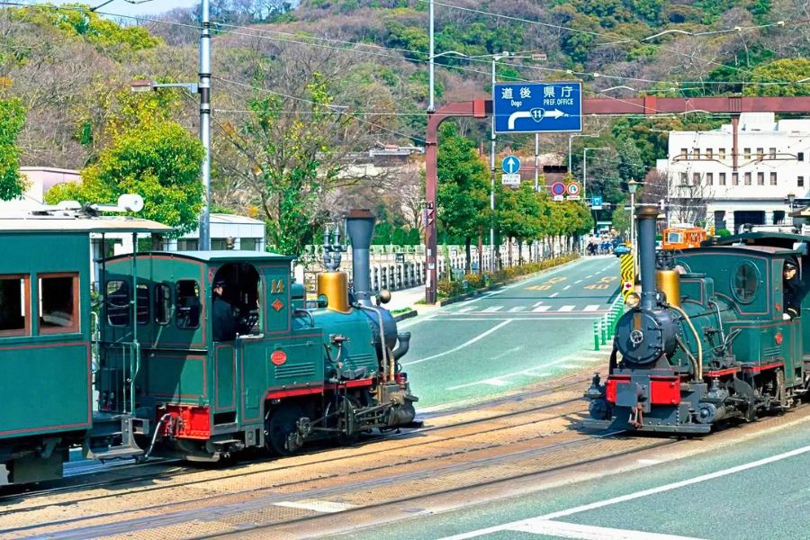 Botchan Train in Matsuyama
