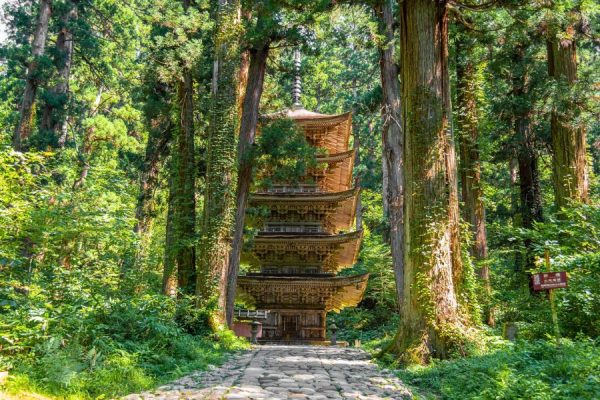 Hagurosan Five-Story Pagoda