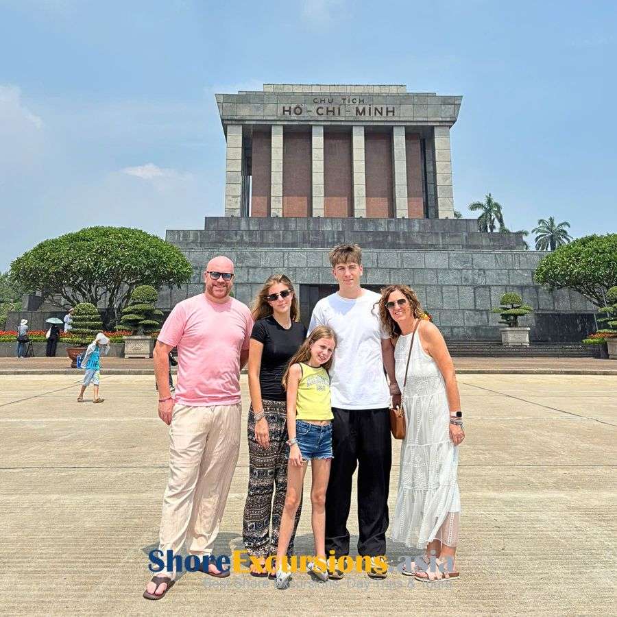 Ho Chi Minh Mausoleum in Hanoi
