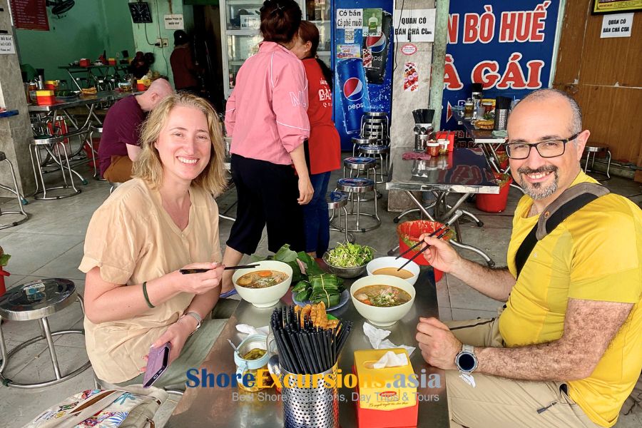Hue shore excursions local cuisine