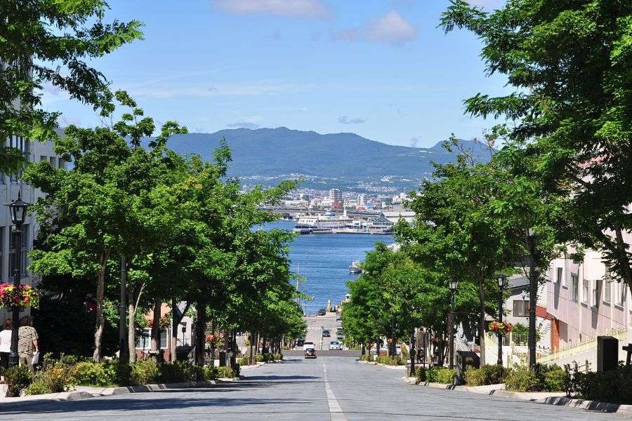 Motomachi in Hakodate