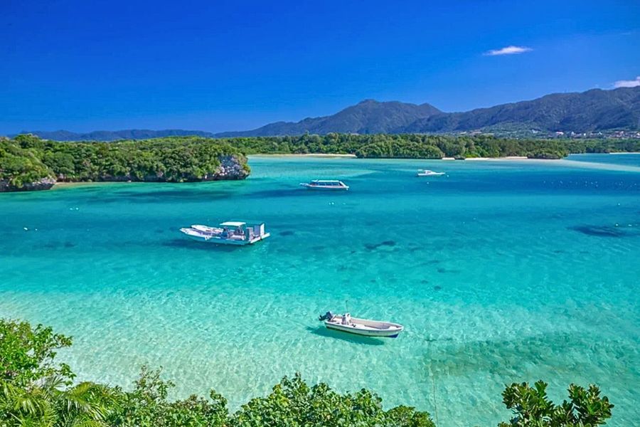 Nagura Bay in Ishigaki