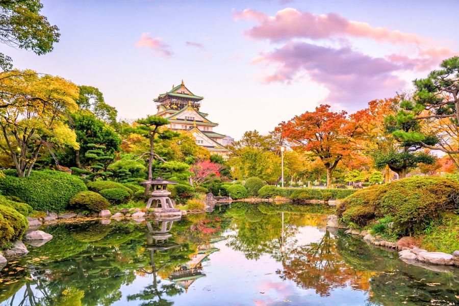 Osaka in October