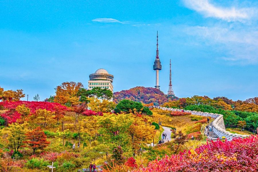 Seoul in autumn