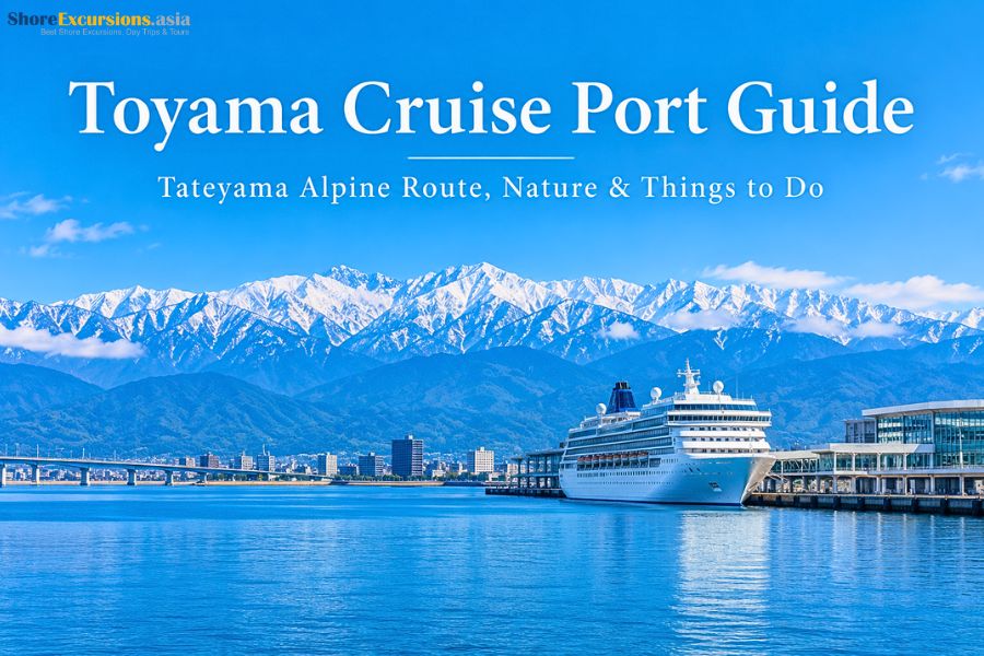 Toyama Cruise Port Guide - Tateyama Alpine Route, Nature & Things to Do