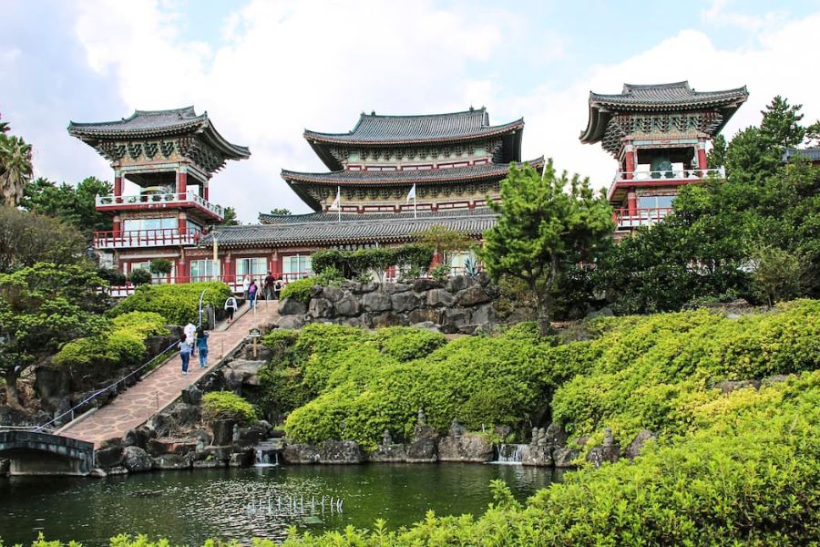 Yakcheonsa Temple southern Jeju