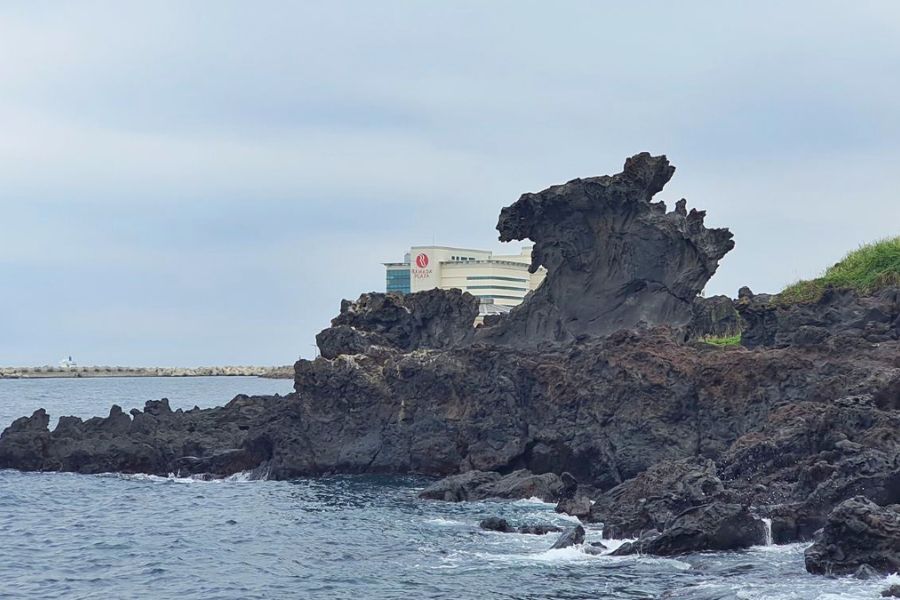 Yongduam Dragon Head Rock Jeju