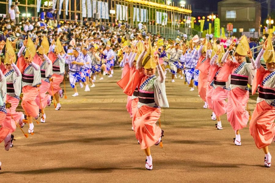 Awa Odori Dance in Tokushima