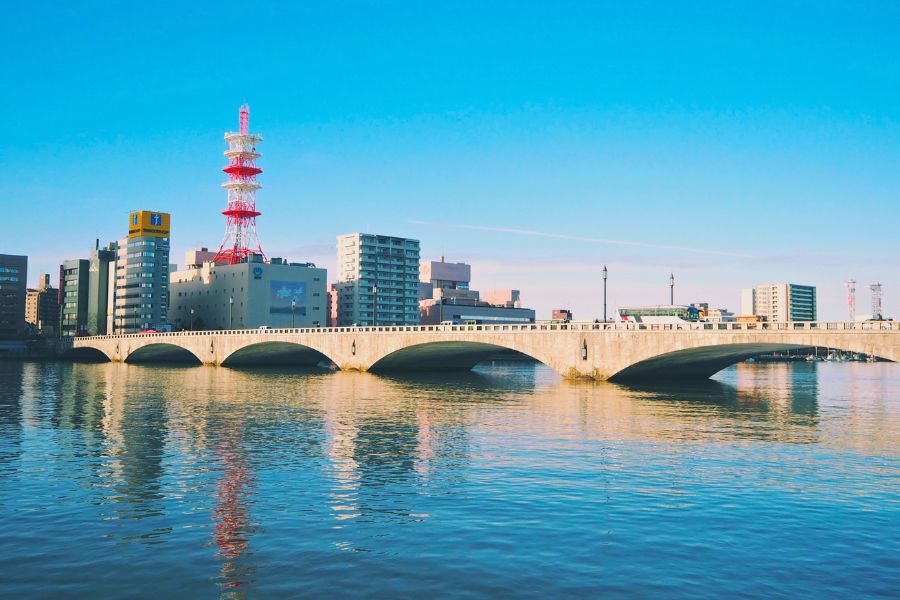 Bandai Bridge Niigata