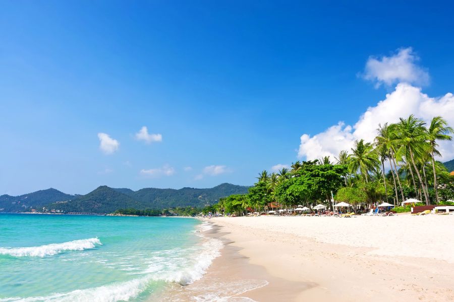 Chaweng Beach in Koh Samui