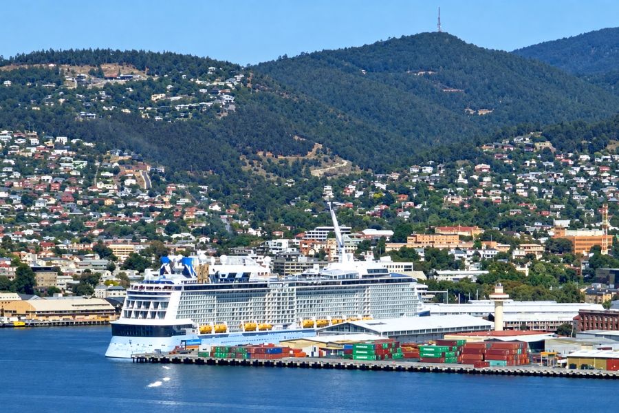 Hobart cruise port