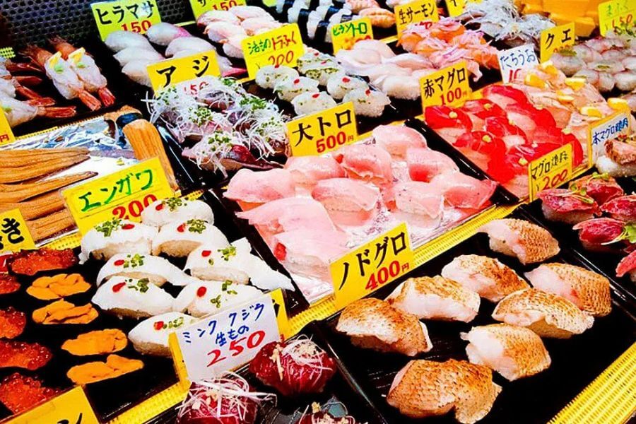 Karato Market in Shimonoseki
