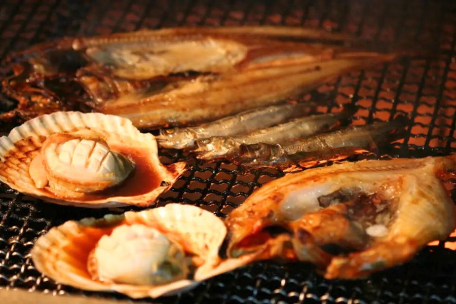 Kushiro robata seafood