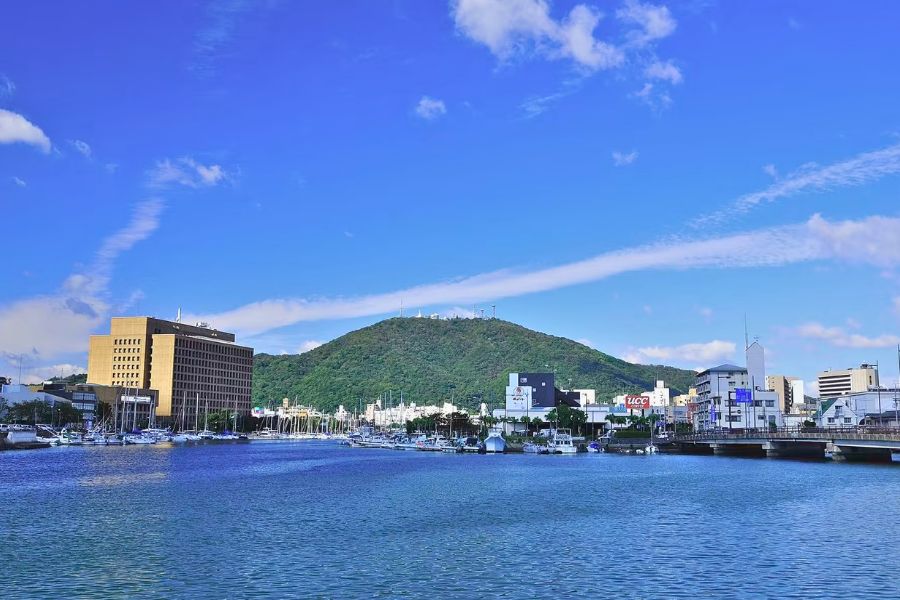 Mount Bizan in Tokushima