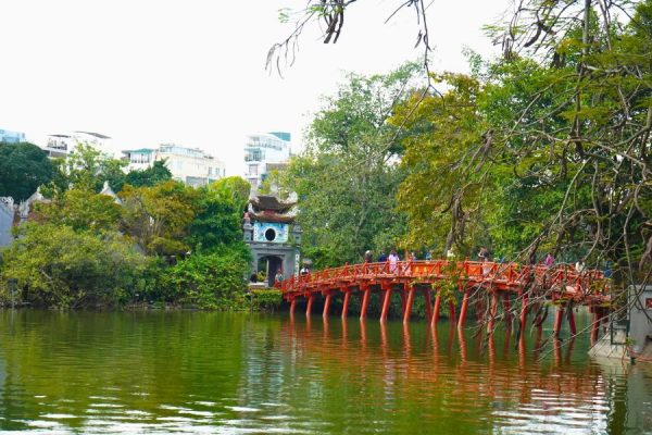 Ngoc Son Temple and Hoan Kiem Lake