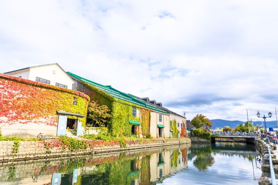 Otaru autumn scenery