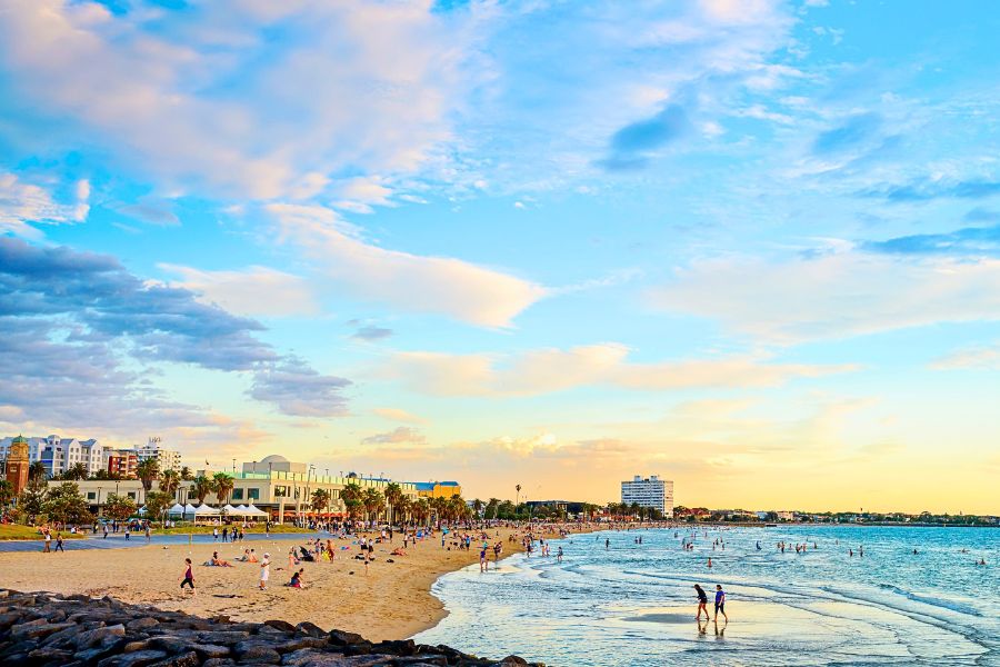 St Kilda Beach